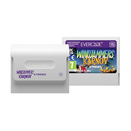 Windjammers, Karnov & Friends - Evercade Arcade Collection 7