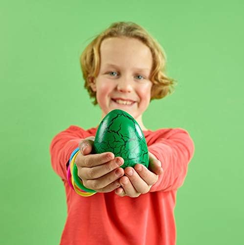 NURCHUMS Keycraft Hatching Triceratops Egg - Grow & Morph Dinosaur Toy for Kids