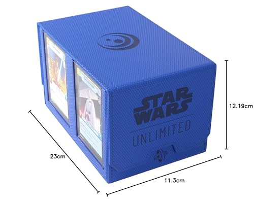 Gamegenic Star Wars Unlimited Double Deck Pod - Blue Card Game Accessory 8