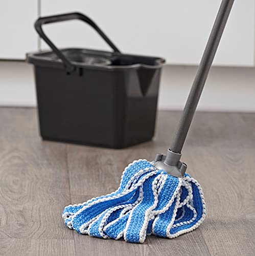 Addis Microfibre Mega Mop - Wet & Dry Floor Mop with 3-Piece Screw Fit Handle 3