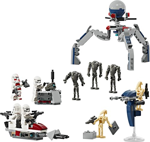 LEGO Star Wars Clone Trooper &amp; Battle Droid Battle Pack – Bauspielzeug-Spielset für Kinder ab 7 Jahren 11