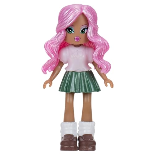 Jazwares Royale High School Spirit Fashion Pack: Science - Nature Element 3" Doll with 15 Accessories & Game Code 3