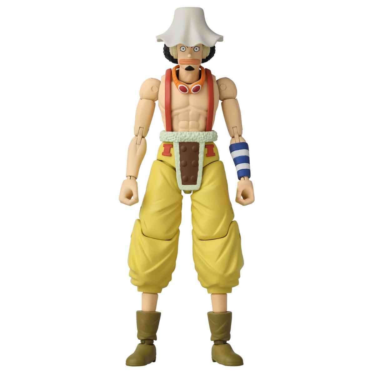 Usopp Action Figure - 17cm Articulated Pirate Toy with Slingshot & Accessories