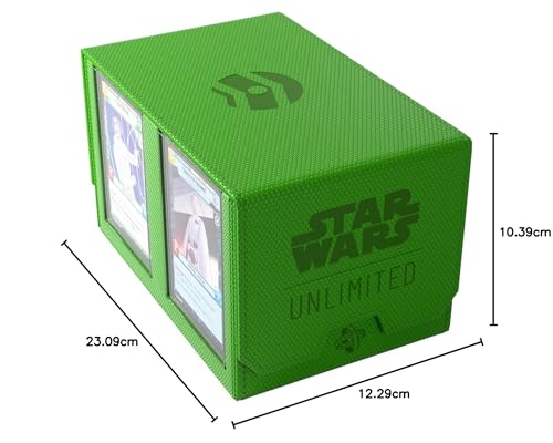 Gamegenic Star Wars Unlimited Double Deck Pod – Grünes Sammelkarten-Zubehör 8