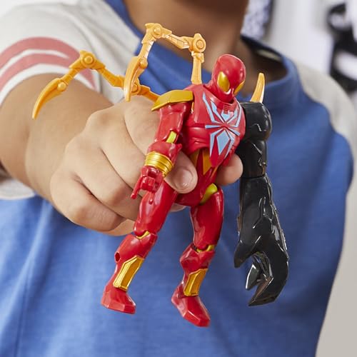 SPIDER-MAN MixMashers Iron Spider & Venom Mix-and-Match Action Figure 10