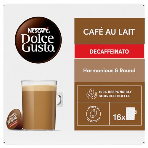 NESCAFÉ DOLCE GUSTO Café Au Lait Decaf Coffee Pods (48 Servings) 5