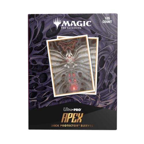 Ultra PRO Magic: The Gathering Trading Cards - Duskmourn APEX Deck Protector Sleeves (Creepy Leather-Bound Set)