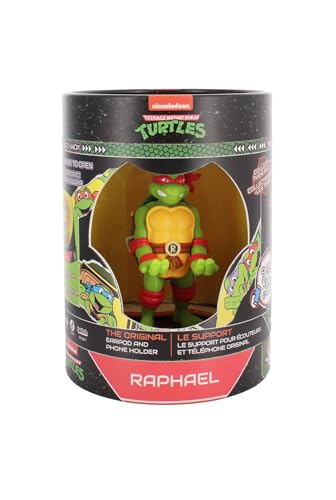 Teenage Mutant Ninja Turtles Raphael Mini Tech Holder – Cable Guys Minis Telefon- und Ohrhörerständer 9