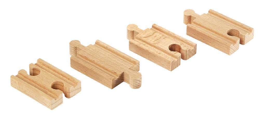 BRIO World Railway Track - Mini Straights Expansion Set 3