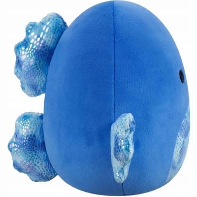 Squishmallows Kobester, der blaue Kampffisch, Plüsch – ultraweiches 7,5 Zoll großes Stofftier 8