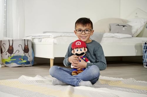 Simba Super Mario Plush Toy - 30 cm Soft Stuffed Animal for All Ages 3
