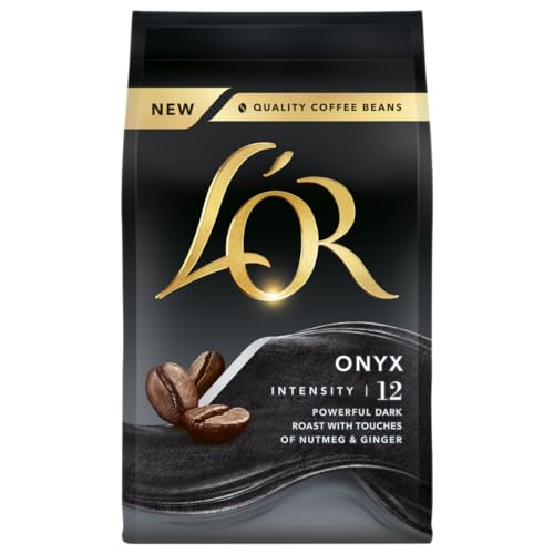 L'OR Espresso Onyx Coffee Beans 200g - Intense Full-Bodied Roast, Rainforest Alliance Certified (Pack of 4, 800g Total) 5