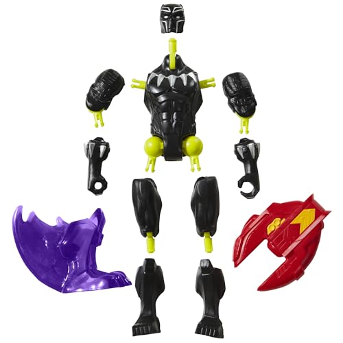 Marvel Black Panther MixMashers Action Figure - Mix & Match Super Hero Toy for Kids 11
