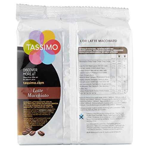 Tassimo L'OR Latte Macchiato Coffee Pods, 8 Count (Pack of 5) – 40 Drinks 4