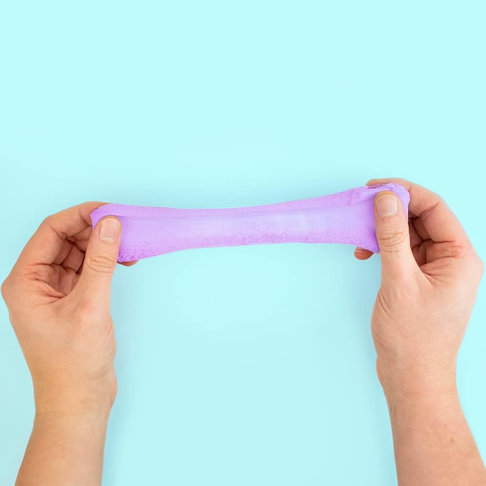 Zimpli Kids Floating Baff Putty - 2 x Colour Changing Bath Putty Tubs with Seafloor Mould Tray