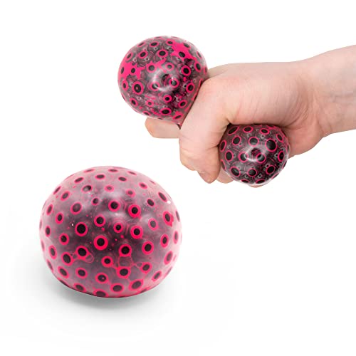 Scrunchems Neon Beans Squish Ball - Squishy Fidget Toy for Stress Relief 4