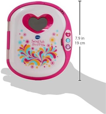 VTech Secret Safe Diary - Voice Activated Electronic Diary with MP3 Connectivity for Girls 5-10 Years