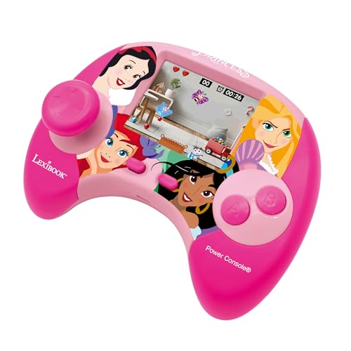 Lexibook Disney Princess Power Console® - Bilingual Educational Game Console with 100 Activities (French/English), Ages 4+ 9