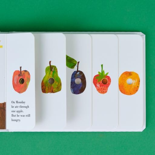 Penguin The Very Hungry Caterpillar Board Book by Eric Carle | Die-Cut Pages 3