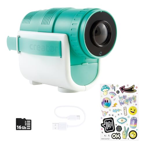 Photo Creator Camera Projector – 3-in-1 HD Video & 48MP Photo Camera with WiFi for Kids 10