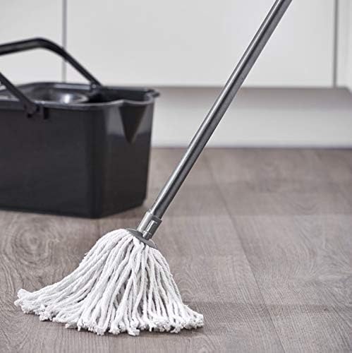 Addis Cotton Mop with 3-Piece Handle and 2 Replacement Heads
