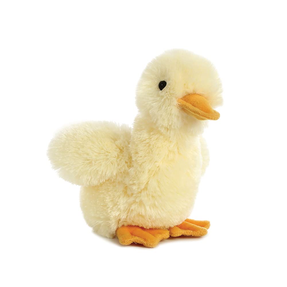AURORA Mini Flopsies Quacker - 6In Soft Toy | Yellow | Suitable from Birth