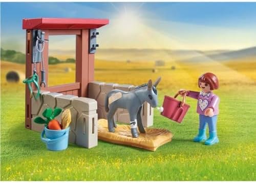 Playmobil 71471 Country: Farmyard Veterinarian Starter Pack, animal play sets, s 4
