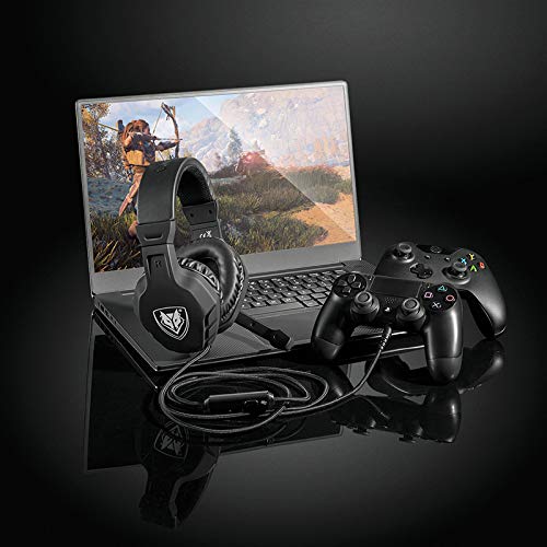NUBWO U3 Gaming Headset - Universal Compatibility, Noise-Canceling Mic, 50mm Drivers | PC, PS5, Xbox 4