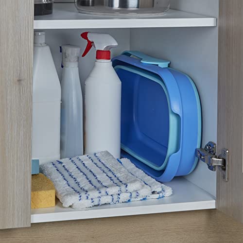 Spontex Ultra Compact Twist Mop and Bucket Set - Microfibre Mop with Built-In Wringing System 10