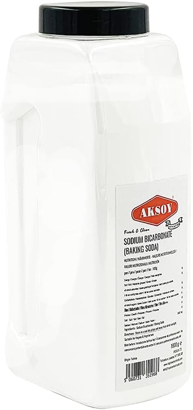 Aksoy Baking Soda 1.8KG || Pure Sodium Bicarbonate Powder, Highest Purity, Food