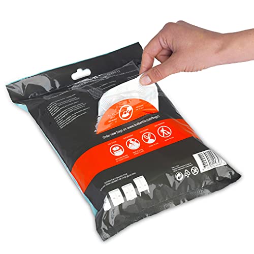 Brabantia PerfectFit Bin Liners Size O/30 Litre - Thick Plastic Trash Bags with Tie-Tape Handles (40 Pack) 7