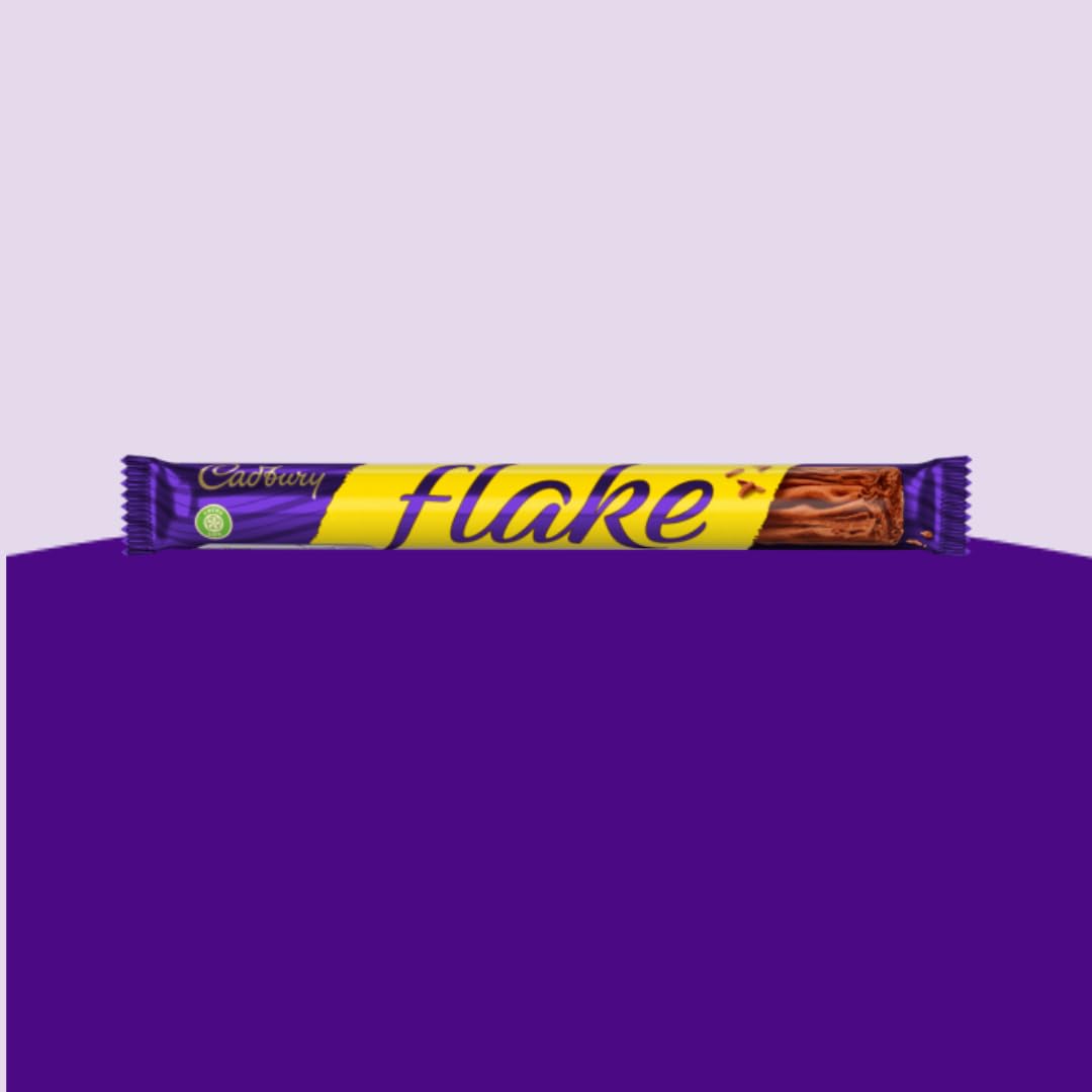 Cadbury Flake Chocolate Bar MultiPack, 4 x 20g 3