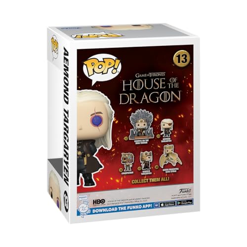 Funko Pop! TV House of the Dragon - Aemond Targaryen Vinyl Figure (76471)