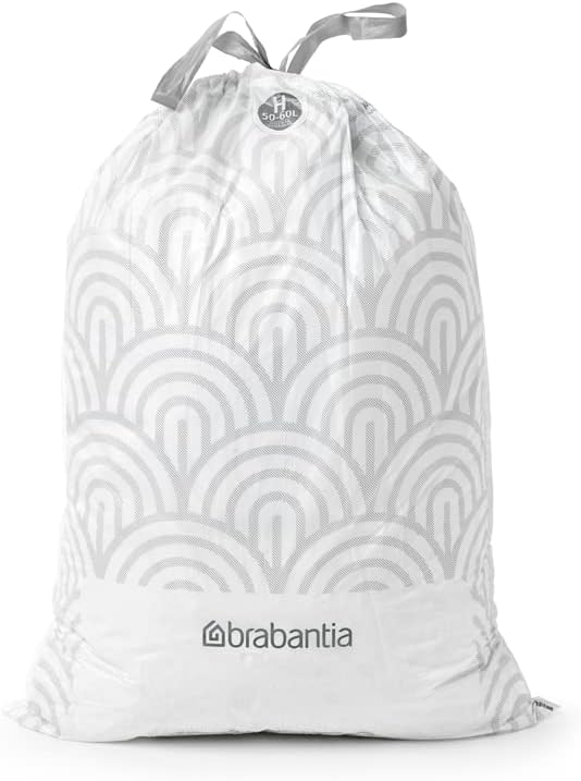 Brabantia - PerfectFit Müllbeutel (Größe H/50-60 Liter) Dicke Müllbeutel aus Kunststoff 4