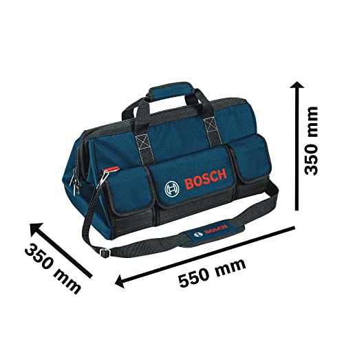 Bosch 1600A003BK LBAGPlus Werkzeugtasche, groß, robust, Marineblau 6