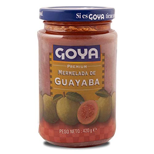 Goya Guava Jam - Authentic Tropical Flavor | 45% Guava Pulp | 420g Jar