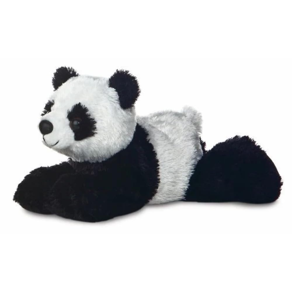 Aurora Mini Flopsies 8-inch Flopsie Panda Plush - Soft Cuddly Stuffed Animal for Babies & Kids 5
