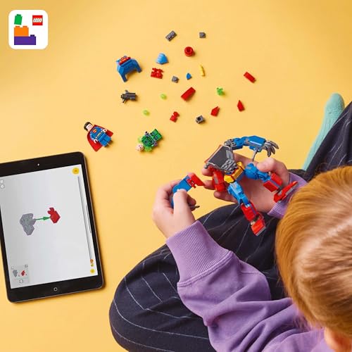 LEGO DC Superman Mech vs. Lex Luthor - Super Heroes Building Playset for Kids 6+ 10