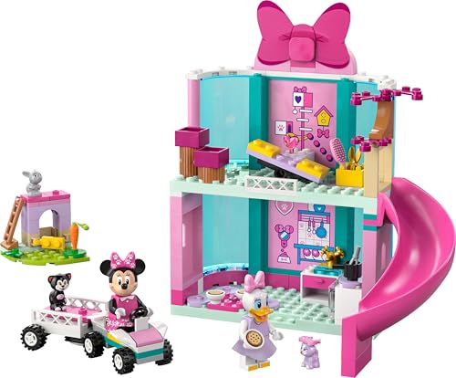 LEGO ǀ Disney Minnie’s Pet Hotel Building Toy with Minnie Mouse & Daisy Duck - 161-Piece Set for Ages 4+ 9
