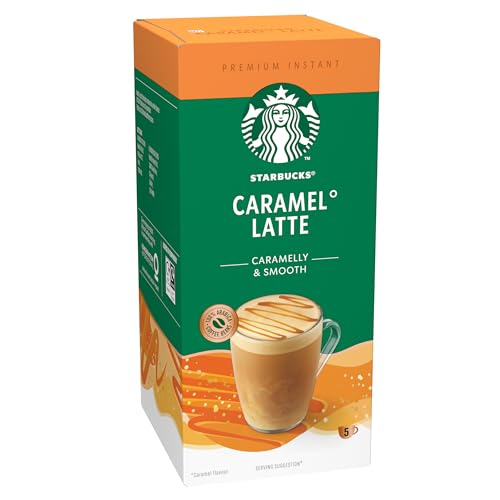 STARBUCKS Caramel Latte Premium Mix Instantkaffee - 60 Beutel (12 x 5) 6