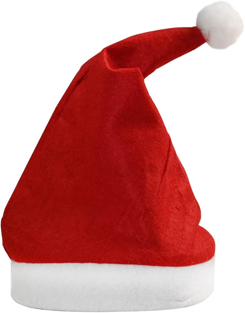 Ram® Christmas Santa Hat Fancy Dress Costume Headwear for Adults