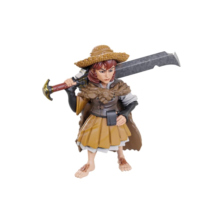 WizKids Pathfinder Deep Cuts Female Halfling Magus Miniature | Unpainted | Wave 23