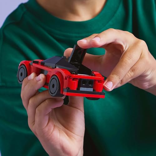 LEGO City Rotes Sportauto-Spielzeug – Baubares Fahrzeug-Spielset für Kinder ab 5 Jahren 4