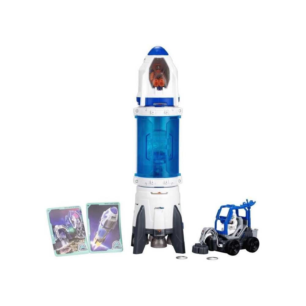 Silverlit Astropod Deluxe - Buildable STEM Space Rocket with Real Vapour Effects & Metal Detector 9