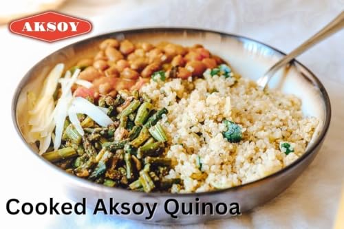Aksoy White Quinoa 1.25KG - Whole Grain, Ready-to-Cook, Non-GMO, Plant-Based Protein 11