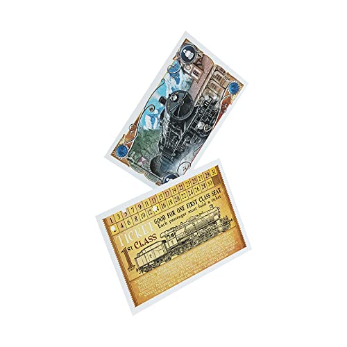 Gamegenic GGS15003ML Ticket to Ride Europe Art Sleeves - 168 Count Premium Card Protection