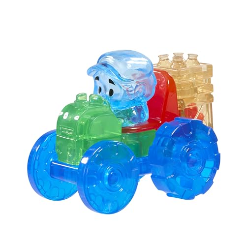 Jelly Blox Tractor Vehicle Set - Squishy Building Fun for Toddlers 2+ 6