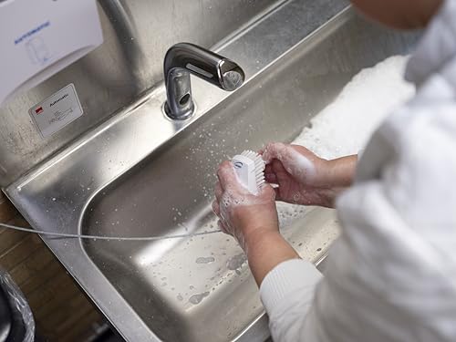 Kyowa clean Vikan Bathroom Cleaning Brush - Small Stiff Bristles | Polypropylene Green | 130x50x40mm 4