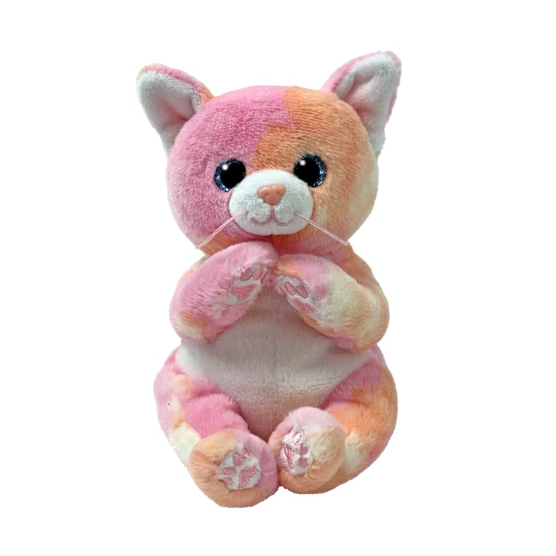 TY Lillibelle Cat Plush Toy - 15cm Soft Huggable Companion | Pink | Ages 1+