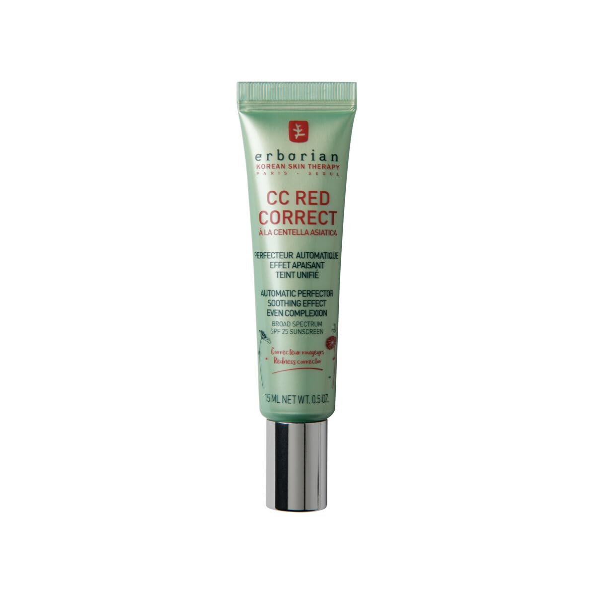 Erborian CC Red Correct with Centella Asiatica - Colour Correcting Cream (20 g)